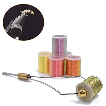 お買得‼️フライフィッシング　フライタイイング　マテリアル　各種いろいろセット Amazon | 20セット クリスタルフラッシュ フライメイキング